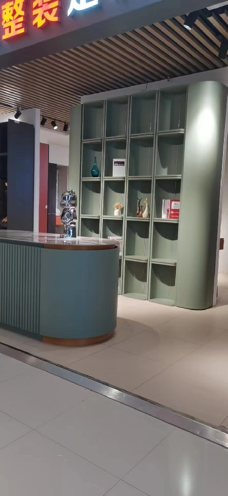 合木木业油栎木实木板材门墙柜全屋定制一体化系统展示实拍