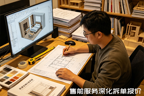 售前服务拆单，深化，报价，录单